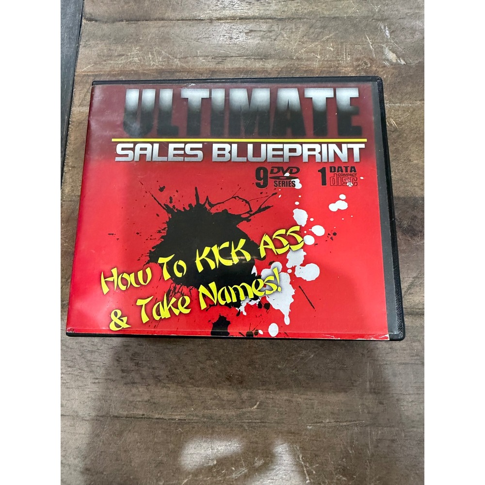 Ultimate Sales Blueprint Mixed Martial Arts Millionaires 9 DVD Series 1 Data CD